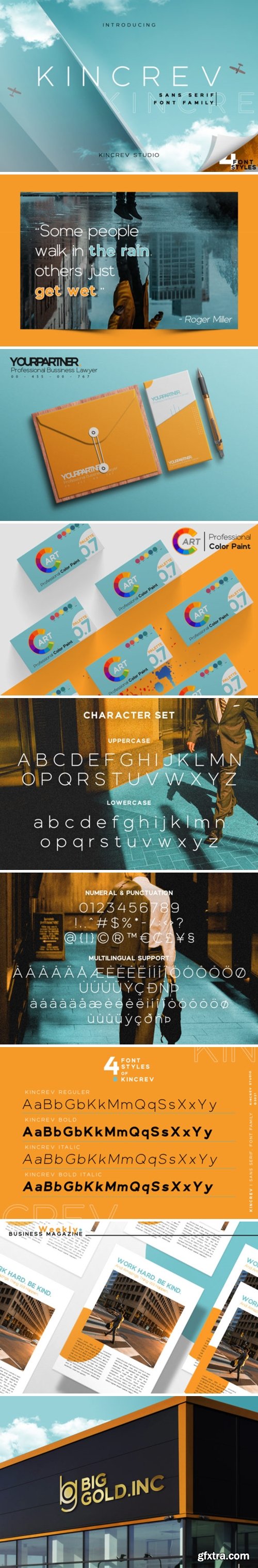 Kincrev Font