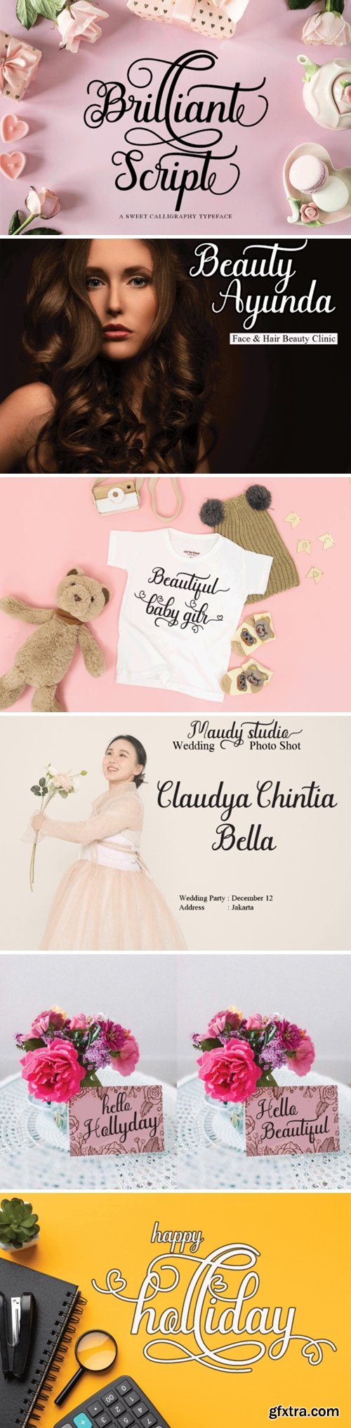 Brilliat Script Font