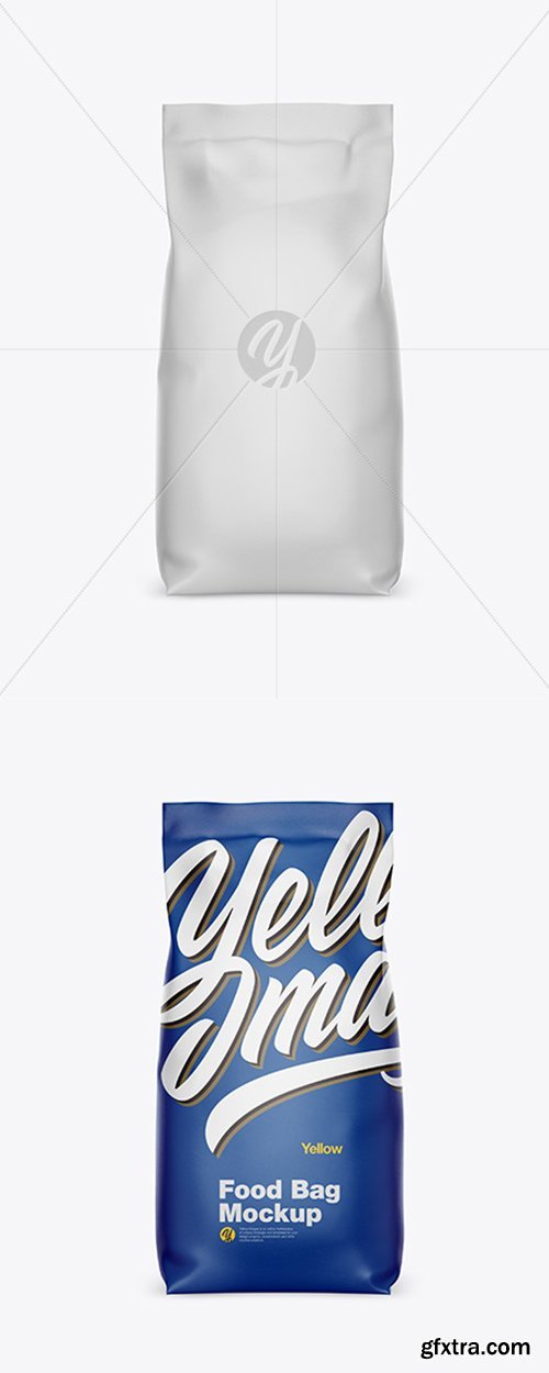 Paper Food Bag Mockup 44116