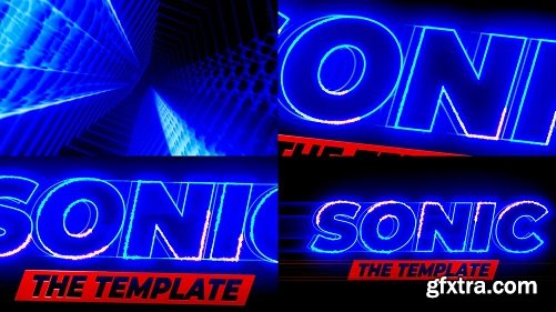 Sonic Text Logo Animation for Beginners using Adobe After Effects