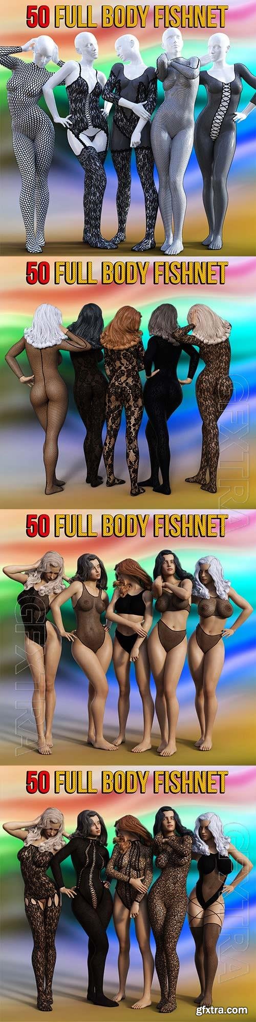 50 Full Body Fishnet for G8F