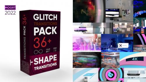 Videohive - Glitch Transitions Pack 36 - 35563529 - 35563529