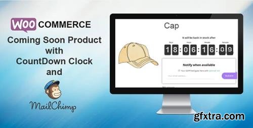 CodeCanyon - WooCommerce Coming Soon Product with Countdown v3.7 - 12501460