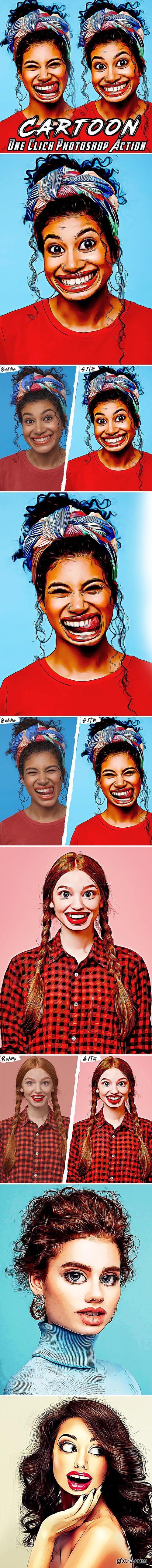 GraphicRiver - Caricature Cartoon Photoshop Action 35230020