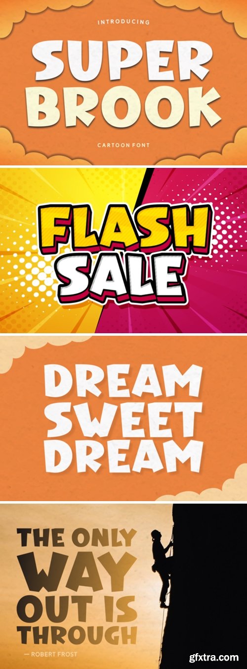Super Brook Font
