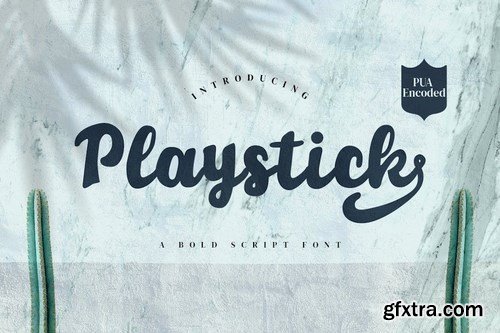 Playstick - Bold Script Font