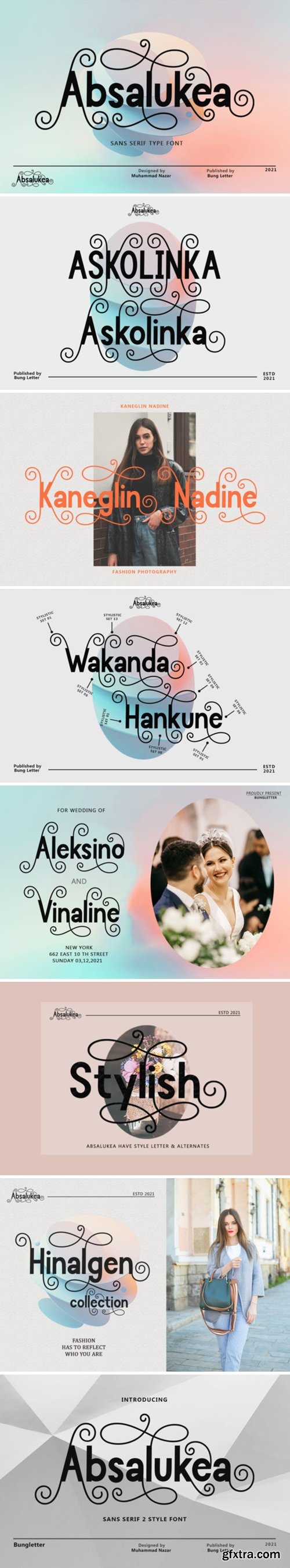 Absalukea Font