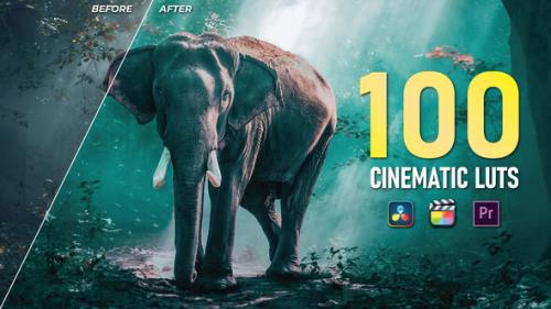 Videohive - 100 Cinematic LUTs Color Grading - 35390122 - 35390122