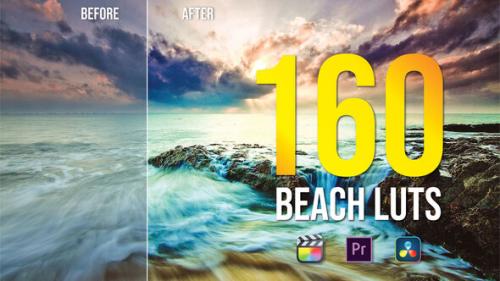 Videohive - 160 Beach LUTs Color Grading - 35493238 - 35493238