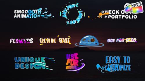 Videohive - Colorful Liquid Titles | FCPX - 35593131 - 35593131