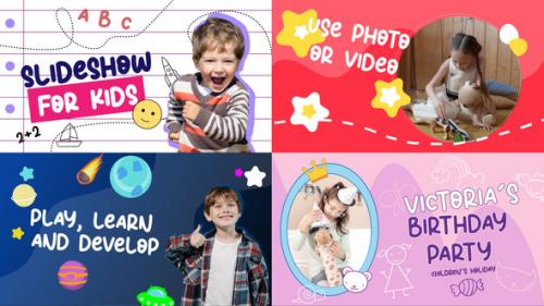 Videohive - Kids Scenes for Premiere Pro MOGRT - 35612626 - 35612626