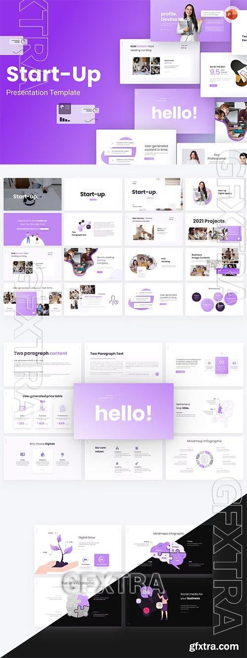 StartUp Modern Creative PowerPoint and Keynote Template
