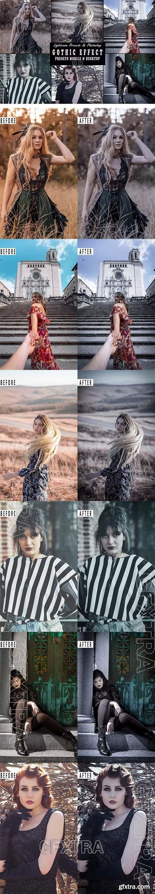 Gothic Effect Photoshop Action & Lightrom Preset AE54YPA