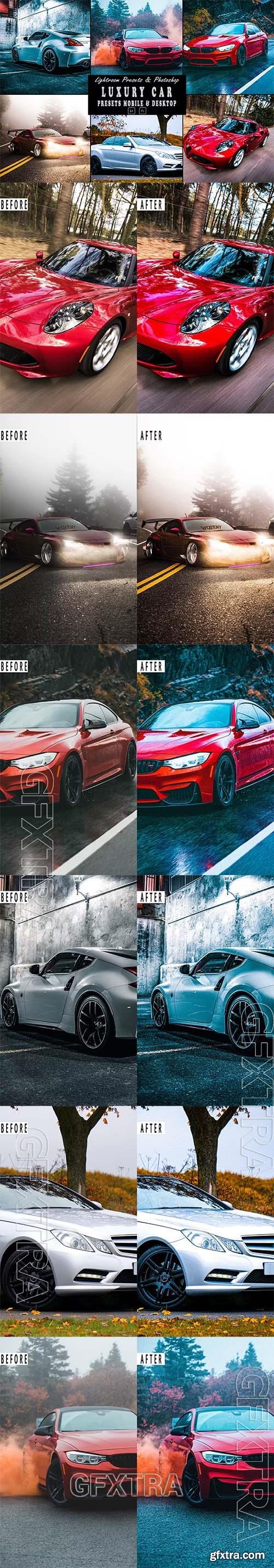Luxury Car Photoshop Action & Lightrom Preset XEJAEMG