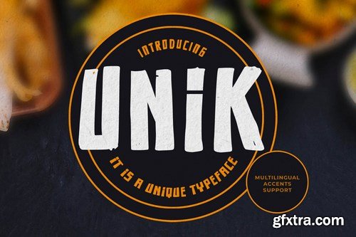 Unik - Unique Font