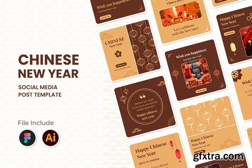 Chinese New Year Social Media Template