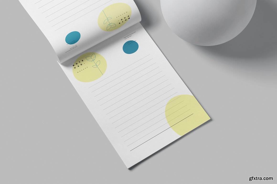 CreativeMarket A4 Writing Pads Mockups 6833668 » GFxtra