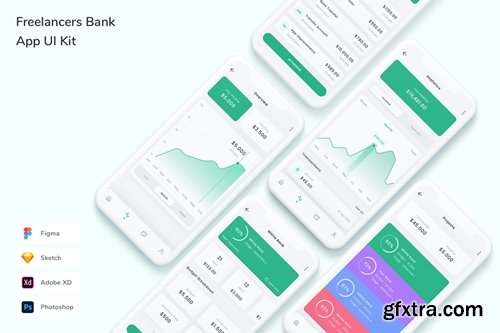 Freelancers Bank App UI Kit