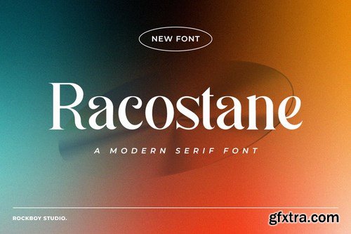 Racostane - Fashion Font