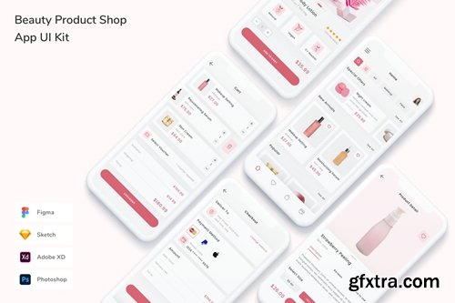Beauty Product Shop App UI Kit