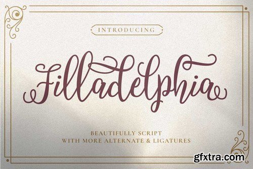 Filladelphia - Beautiful Script 5237699