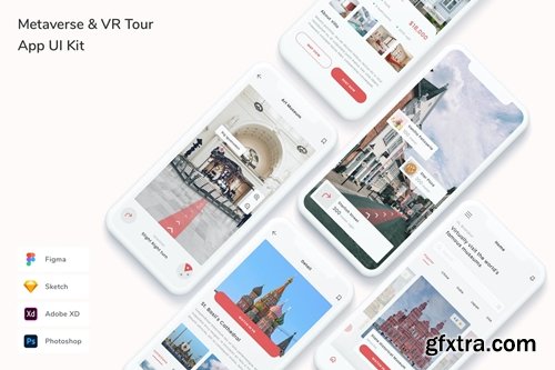 Metaverse & VR Tour App UI Kit