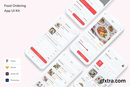 Food Ordering App UI Kit