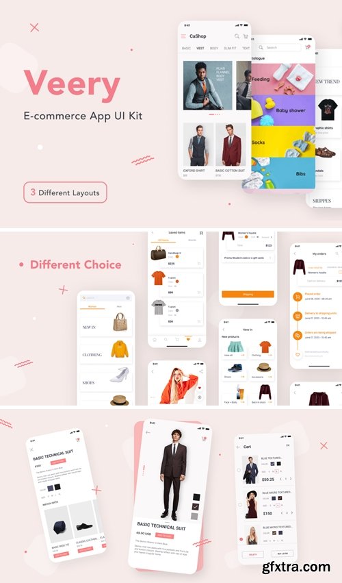 Veery E-Commerce UI Kit