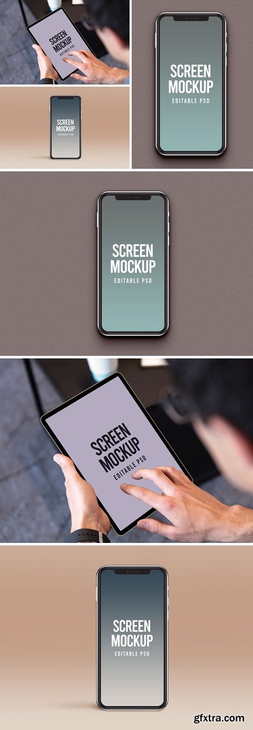 Screen Device Mockup