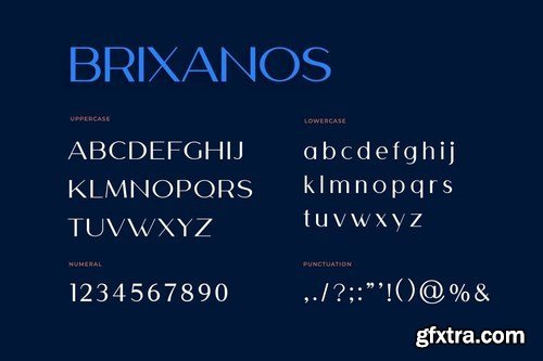 Brixanos Sans Serif Modern Font