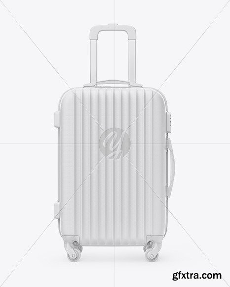 Travel Suitcase Mockup - Front View 69621