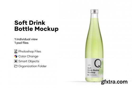 Soft Drink Bottle Mockup 5276731
