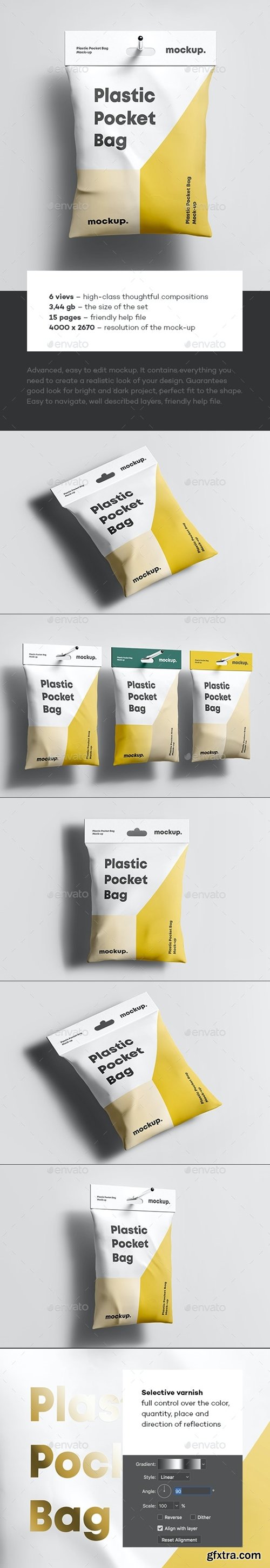 Graphicriver - Plastic Pocket Bag Mock-up 35372931