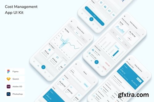 Cost Management App UI Kit