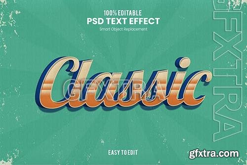 Classic - Elegant Retro Vintage 3D Text Effect VFLYNZA