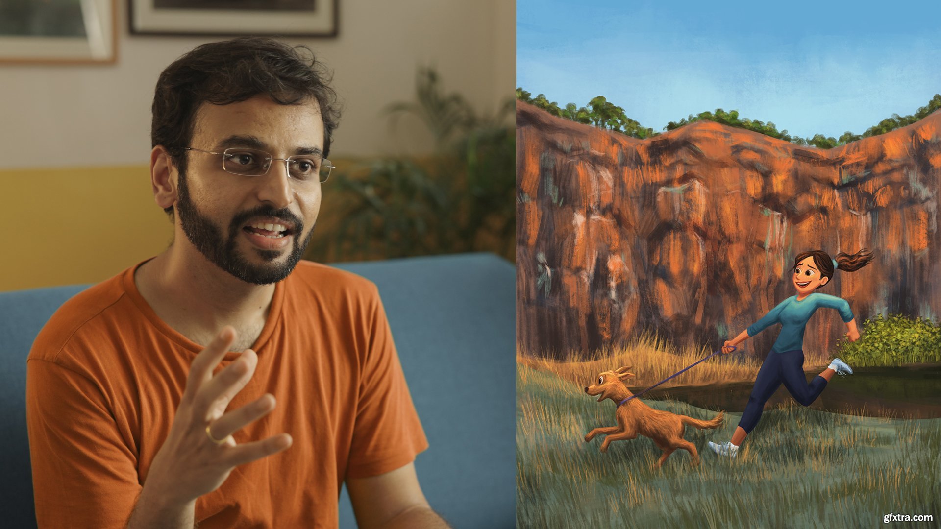 Procreate Illustration Drawing Dynamic Characters and Environments