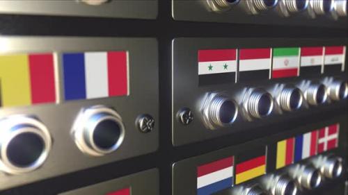 Videohive - Connector with Flag of Iran - 35637540 - 35637540
