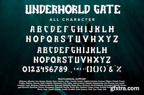 UnderworldGate - Blackletter Display Font