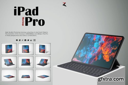 iPad Pro Mockup 6K 5637356