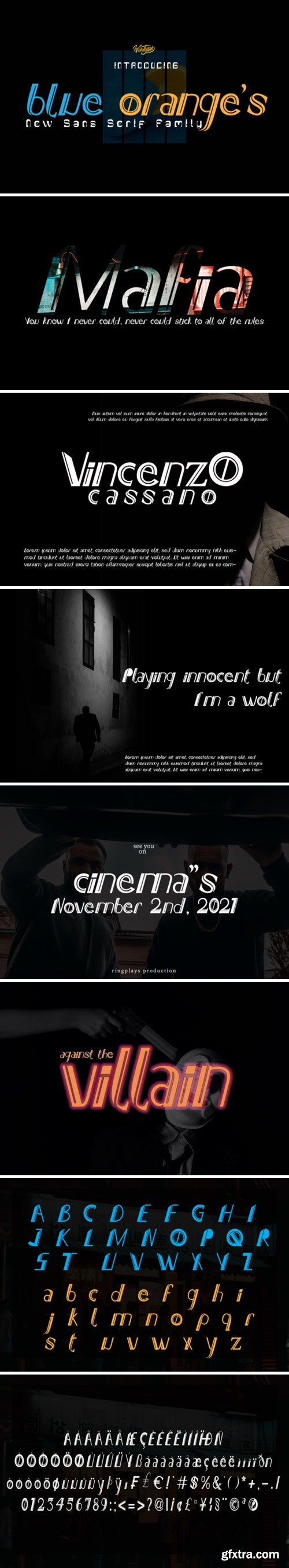 Blue Orange’s Font