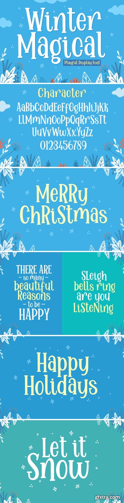 Winter Magical Font