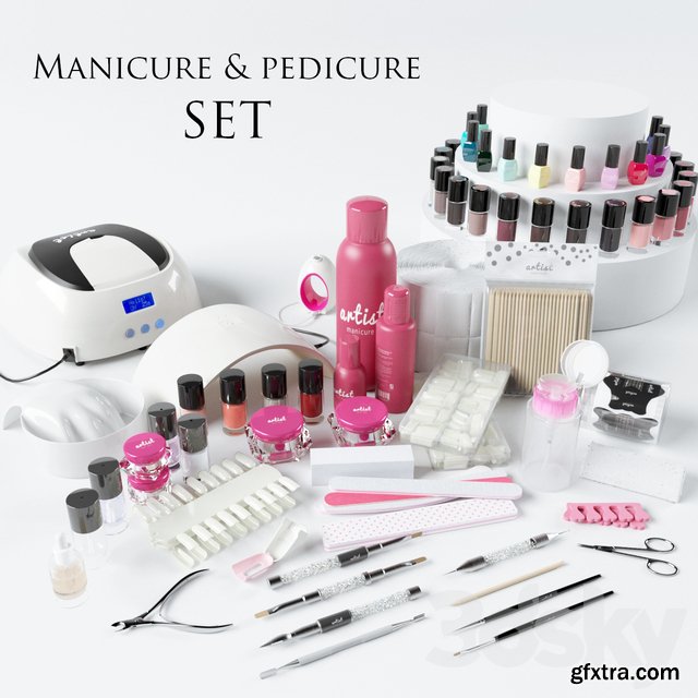 Manicure & Pedicure set » GFxtra