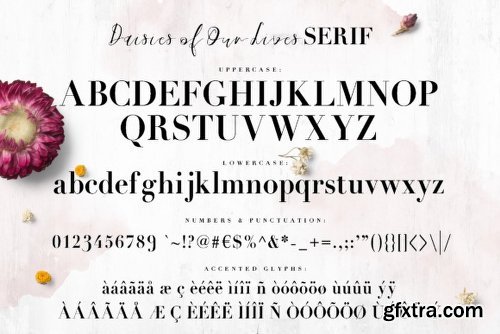 Daisies of Our Lives Font Family - 3 Fonts