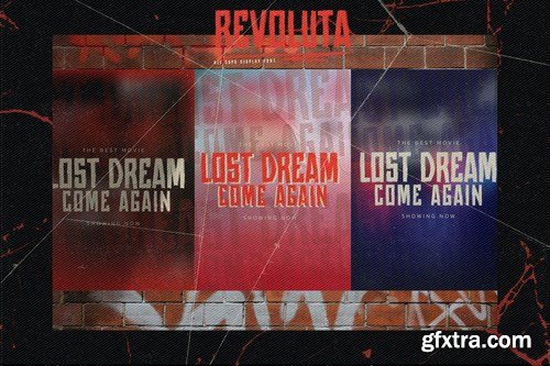 REVOLUTA - All Caps Display Font