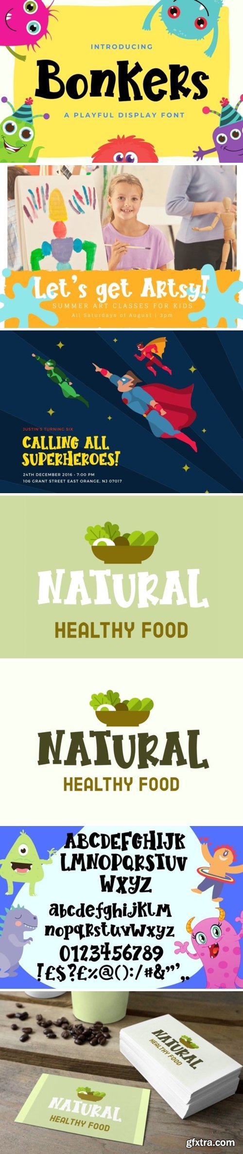 Bonkers Font