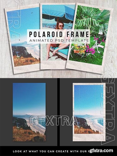 Animated Vintage Frame Template ZTSUH8X
