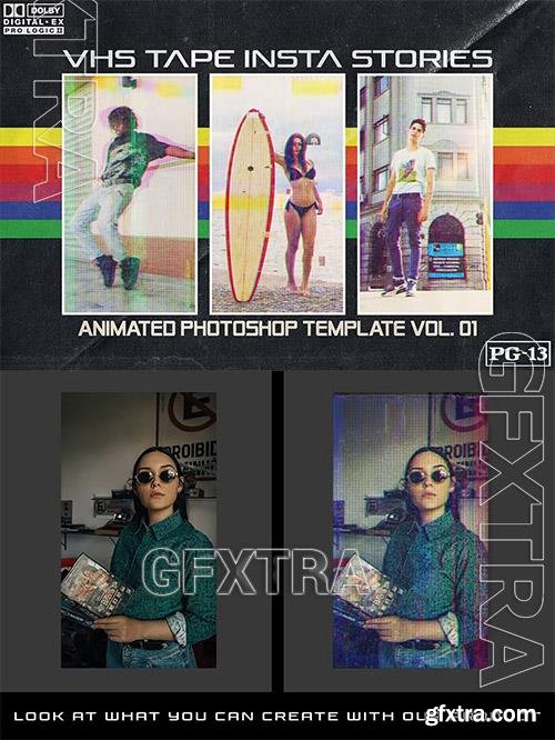 VHS TAPE Effect for Insta Stories Vol 01 RX8MP9Q