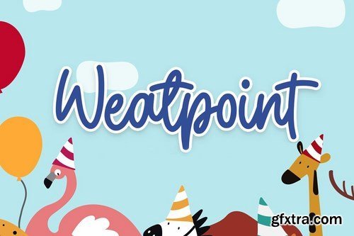 Weatpoint - Playful Script Font 4441949