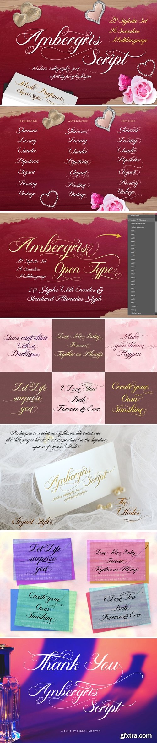 FontBundles - Ambergris 18998
