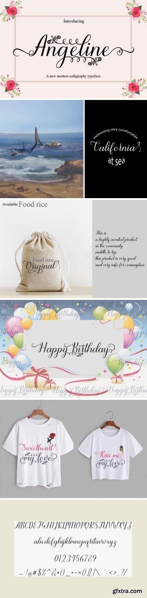 FontBundles - Angeline 137466